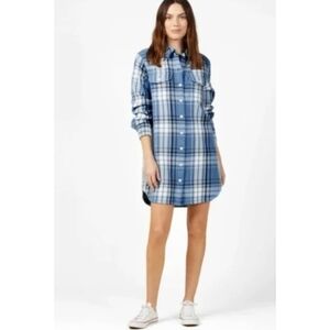 Outerknown Blanket Twill Shirt Dress